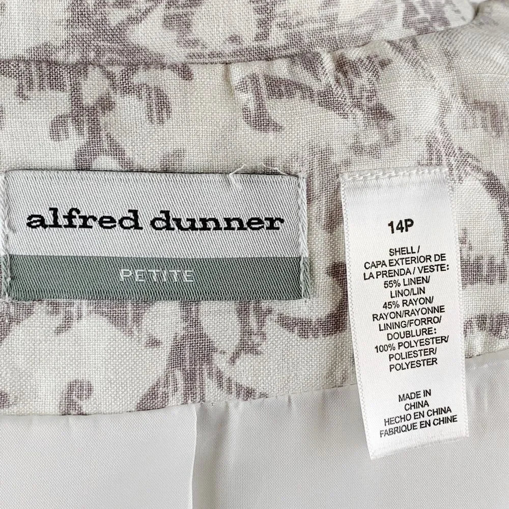 Alfred Dunner Dress‎ Blazer Jacket